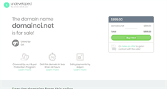 Desktop Screenshot of domainci.net